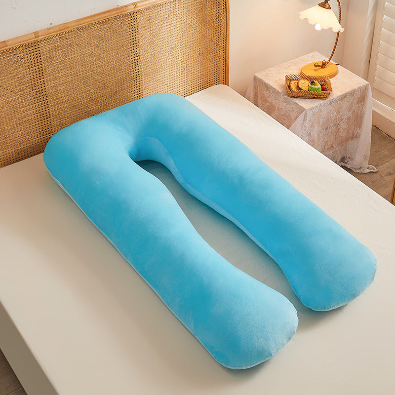 Multifunctional Cotton Maternity U-Shape Pillow Removable Washable