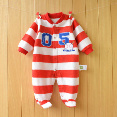 Thickened Baby One-Piece Pajamas