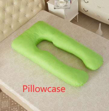 Multifunctional Cotton Maternity U-Shape Pillow Removable Washable
