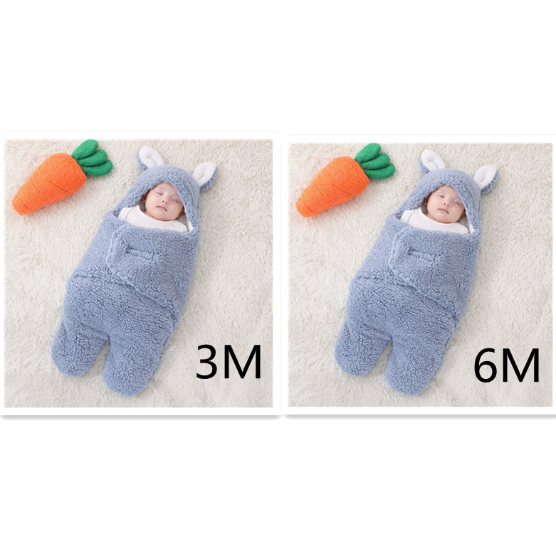 Thickened Cashmere Cartoon Baby Quilt