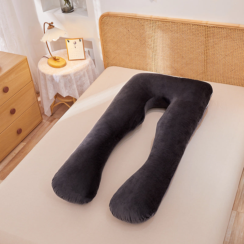 Multifunctional Cotton Maternity U-Shape Pillow Removable Washable