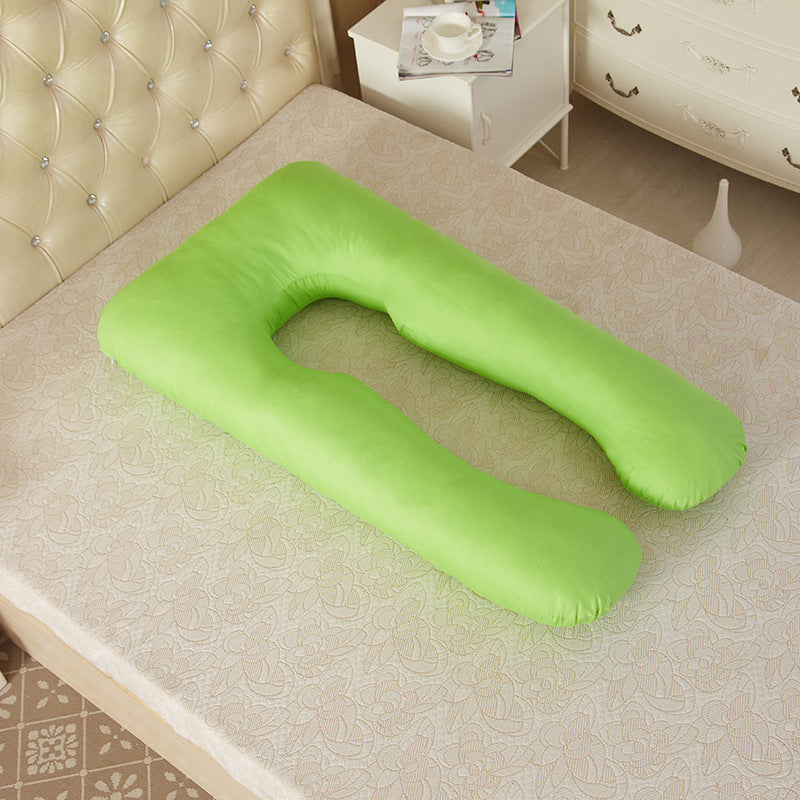 Multifunctional Cotton Maternity U-Shape Pillow Removable Washable