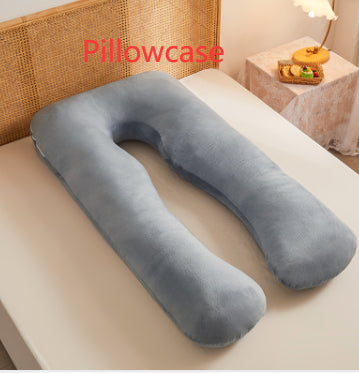 Multifunctional Cotton Maternity U-Shape Pillow Removable Washable