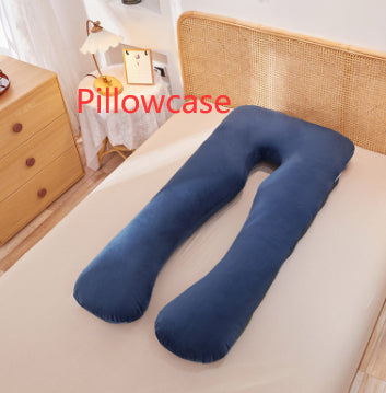 Multifunctional Cotton Maternity U-Shape Pillow Removable Washable