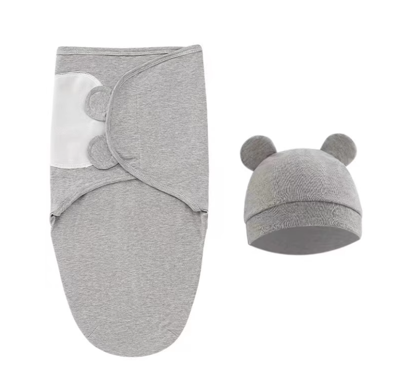 Newborn Swaddle Gro-Bag Anti-Startle Spring Autumn Quilt